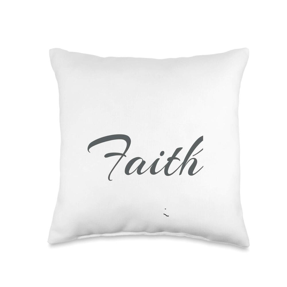 5924 Faith Religious Belief Throw Pillow